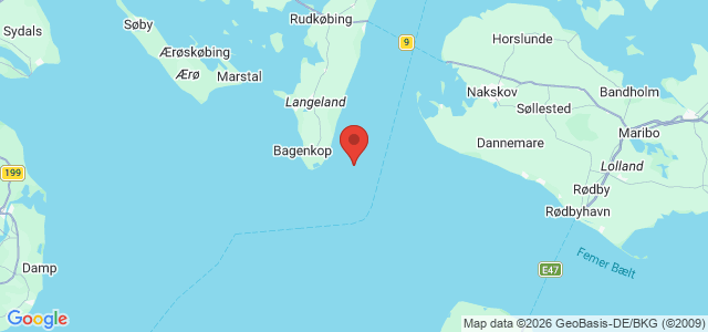 Kort over Vagtskib