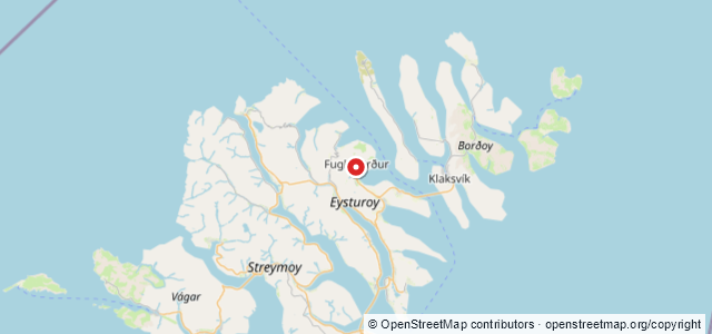 Kort over Kyrjastein