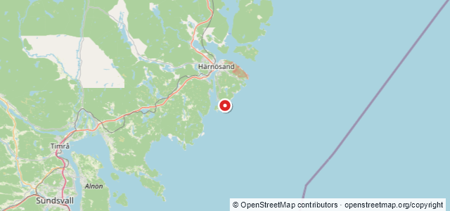Kort over Heros, Härnösand