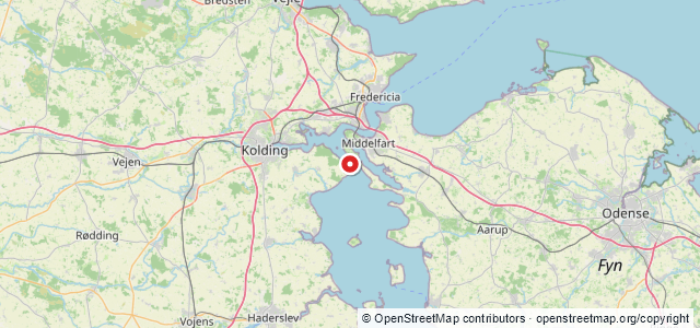 Kort over Vrag. Fænø S