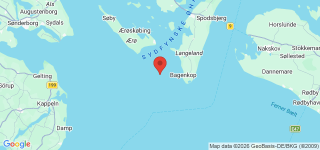 Kort over Helga AS 290