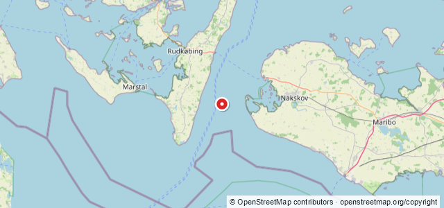 Kort over Neptun N 85