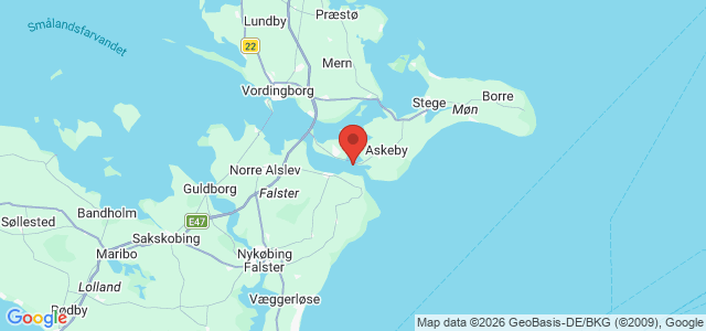 Kort over Vrag Grønsund Borgsted SW