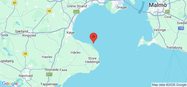 Kort over Stenrev Køge