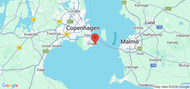 Kort over Reduceret dybde Dragør Lystbådehavn