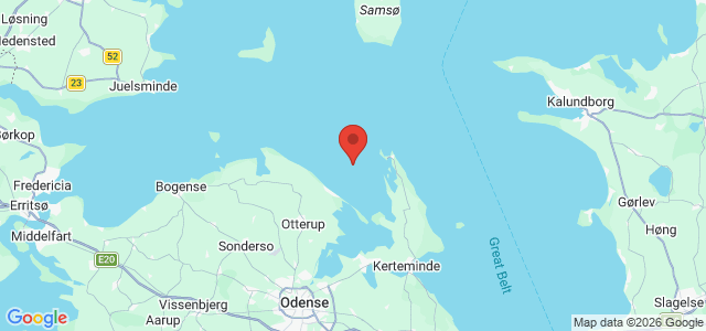 Kort over Måleudstyr Fyns Hoved