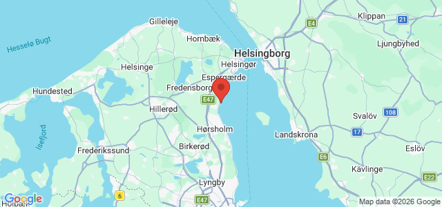Kort over Reduceret dybde Nivå Havn
