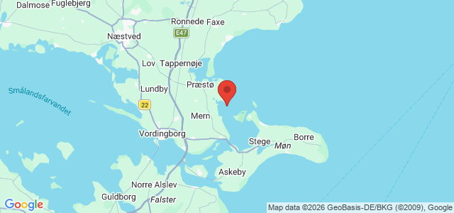 Kort over Vrag Bøgestrøm. Degneholm W