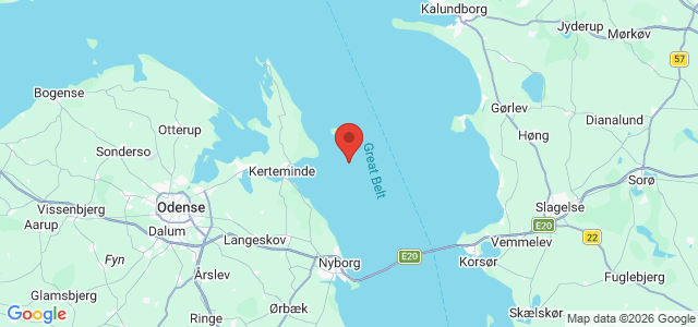 Kort over Vrag Romsø E. Risinge Hoved ENE (1)