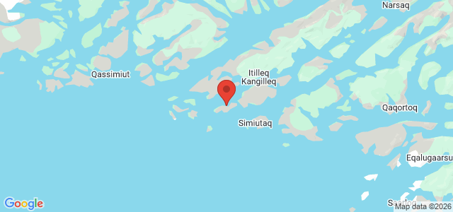 Kort over Vrag Qaqortoq. Avatarmiut.