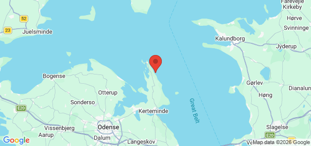 Kort over Vrag Fyns Hoved