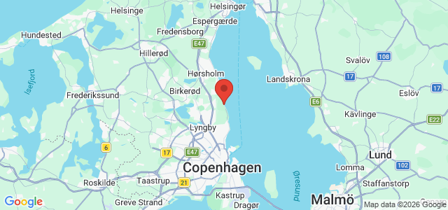 Kort over Vrag Vedbæk S