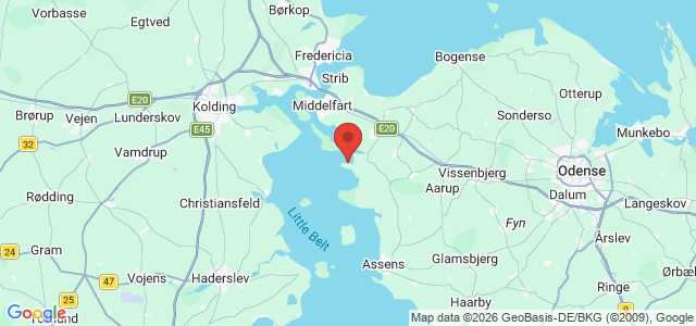 Kort over Vrag Føns Vig