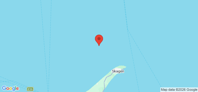 Kort over Vrag Skagen N