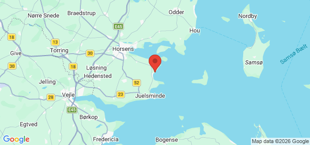 Kort over Vrag As Vig