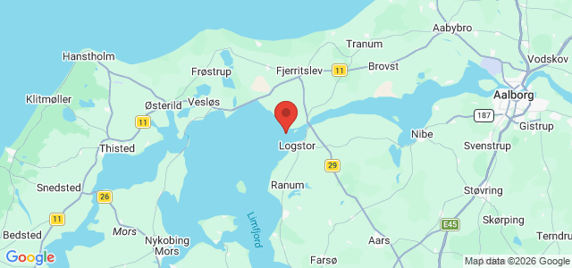 Kort over Vrag Løgstør N