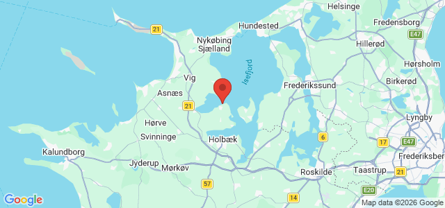 Kort over Vrag Lammefjord. Kisserup hage E
