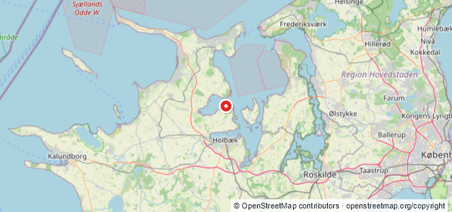 Kort over Vrag Lammefjord. Kisserup hage E