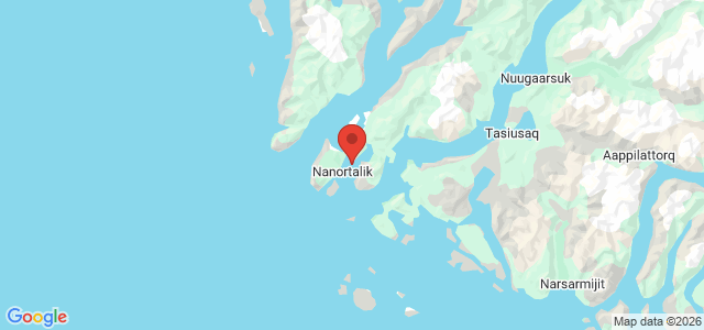 Kort over Vrag Nanortalik
