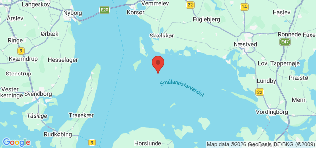 Kort over Vrag Helleholm Flak S