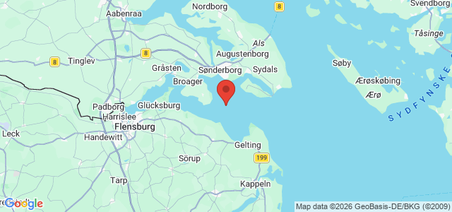 Kort over Ubåd