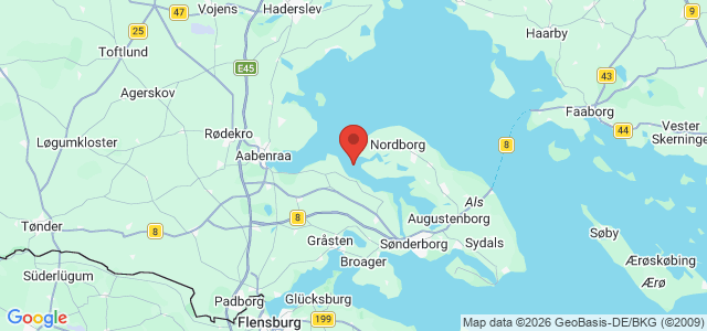 Kort over Danmark. Lillebælt. Als Fjord. Ikke kortlagt sejladshindring