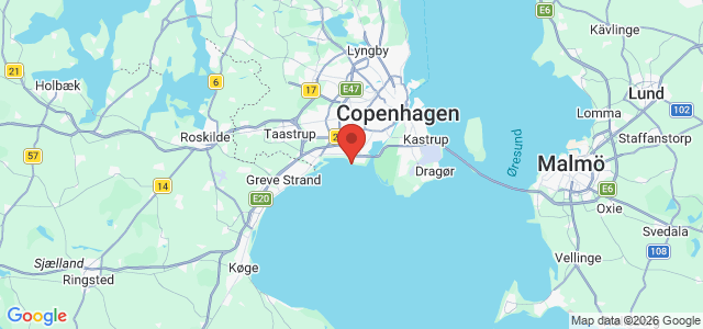 Kort over Ikke kortlagt sejladshindring. Avedøre Holme S