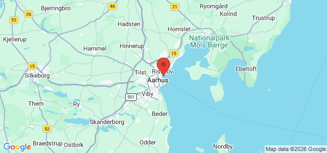 Kort over Motorbåd. Århus Havn N