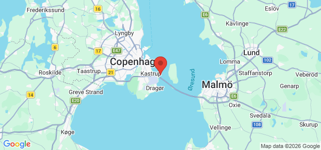 Kort over Ukendt. rogden W