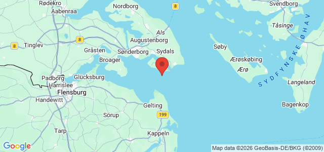 Kort over Ubåd