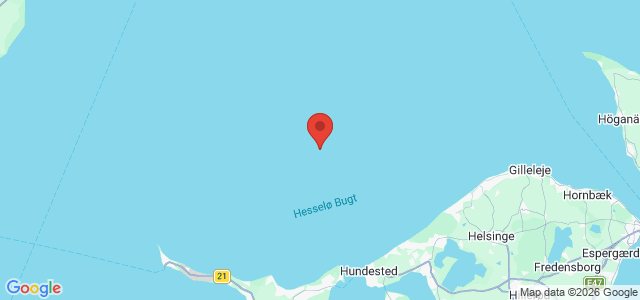 Kort over Vrag. Hesselø S