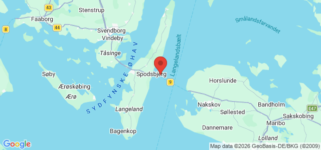 Kort over Vrag. Spodsbjerg E