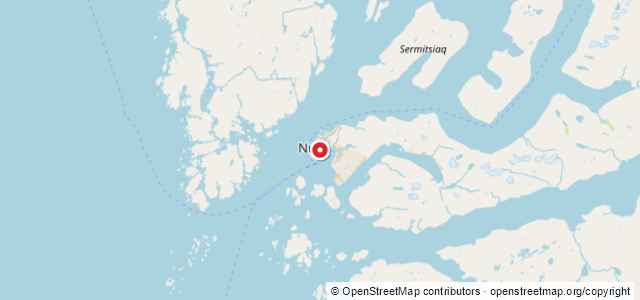 Kort over Jolle. Nuuk (Godthåb)