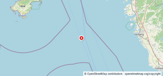 Kort over Vrag. Læsø SE