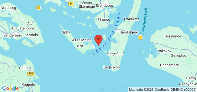 Kort over Skellene