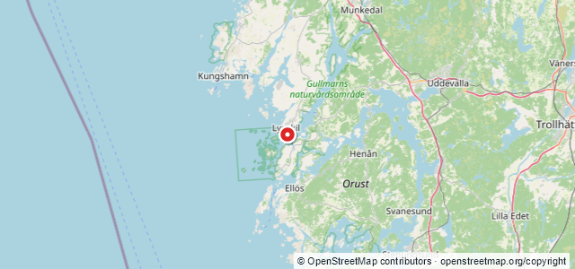 Kort over Fartygs-/båtlämning, Lysekil