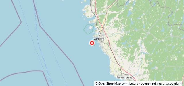 Kort over Brigg, Varberg