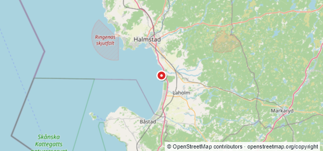 Kort over Hillechiena Milkens, Halmstad