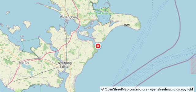Kort over Johanne