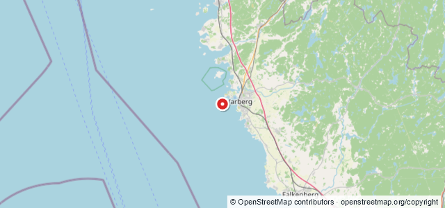 Kort over Lydia, Varberg