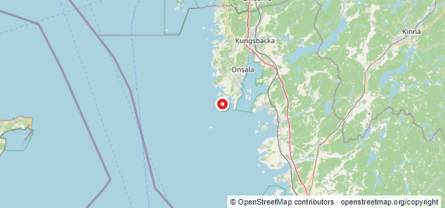 Kort over Lovisa Augusta, Kungsbacka