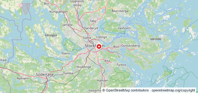 Kort over Vrag, Stockholm