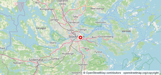 Kort over Vrag, Stockholm