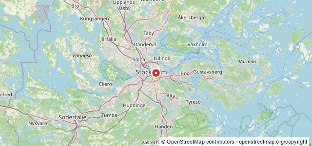 Kort over Vrag, Stockholm