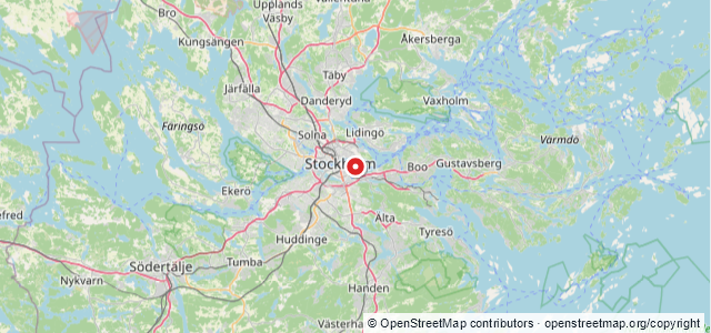Kort over Vrag, Stockholm