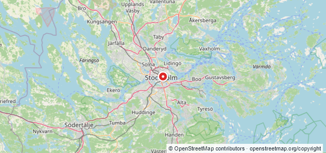 Kort over Vrag, Stockholm
