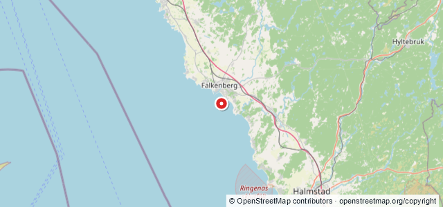 Kort over Hosianna, Falkenberg