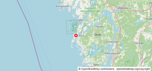 Kort over Bohuslän, Orust