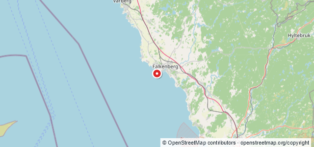 Kort over Helena, Falkenberg