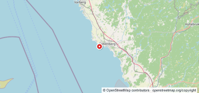Kort over Ingeborg, Falkenberg